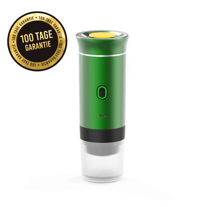 Kafflow - Tragbare Kaffeemaschine, Kaffee genießen, Stress vergessen