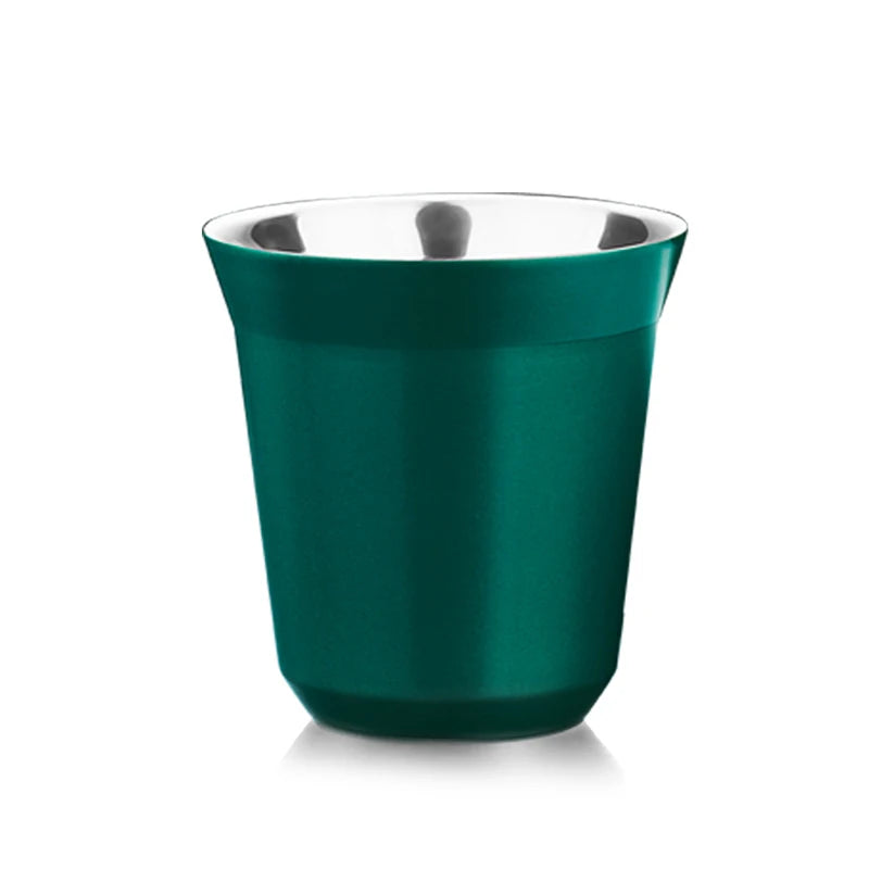 Edelstahl Espresso Tassen