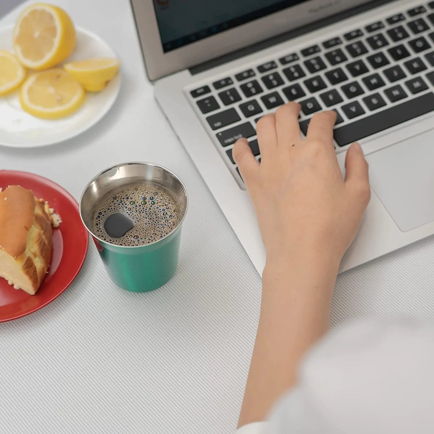 Edelstahl Espresso Tassen