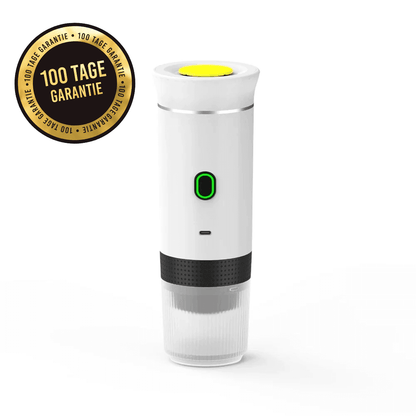 Kafflow - Tragbare Kaffeemaschine, Kaffee genießen, Stress vergessen