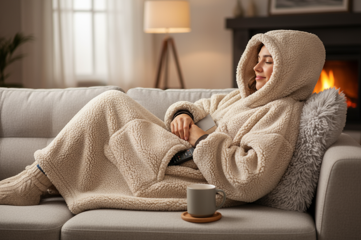 Bild für einen kuschel hoodie 