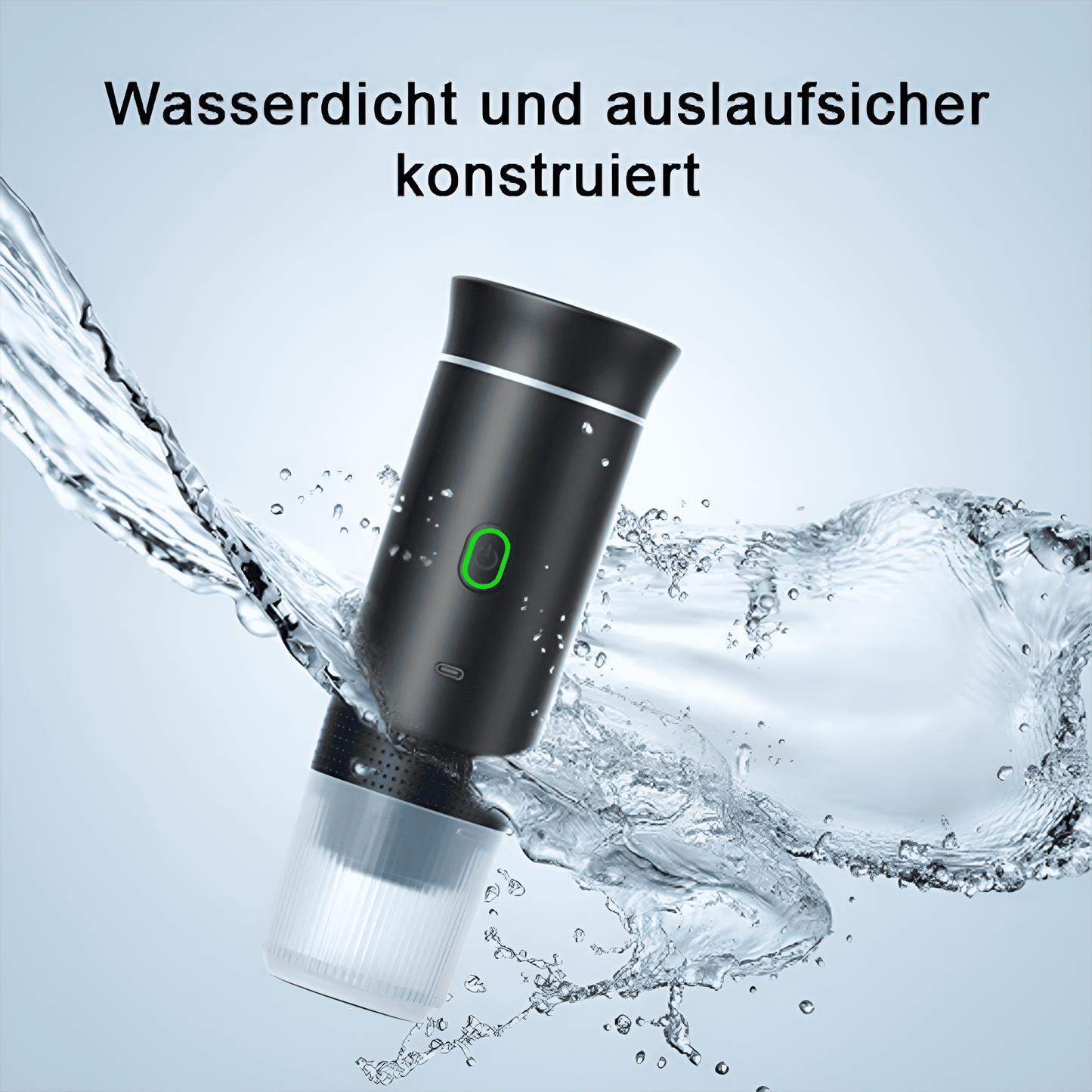 Kafflow - Tragbare Kaffeemaschine, Kaffee genießen, Stress vergessen