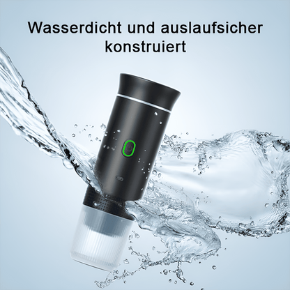Kafflow - Tragbare Kaffeemaschine, Kaffee genießen, Stress vergessen